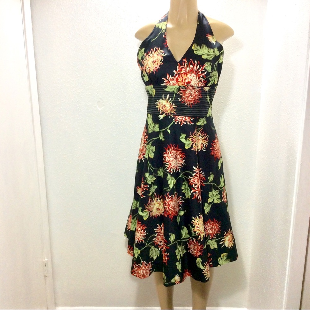 Donna Ricco halter dress